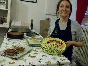 Licia Calia al Veggie Market